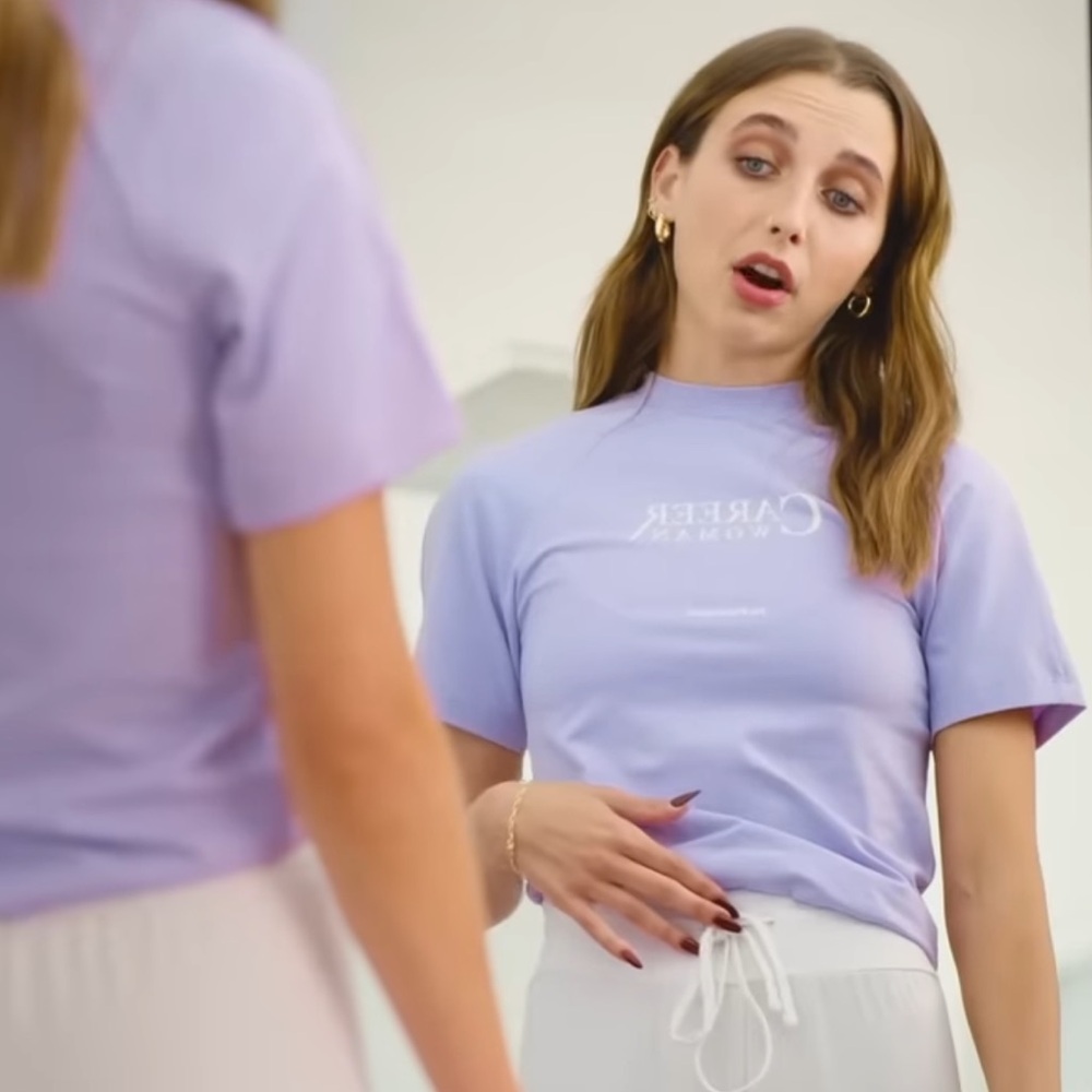 Kijun Purple Professional T-Shirt | Emma Chamberlain Vogue Career Professional S